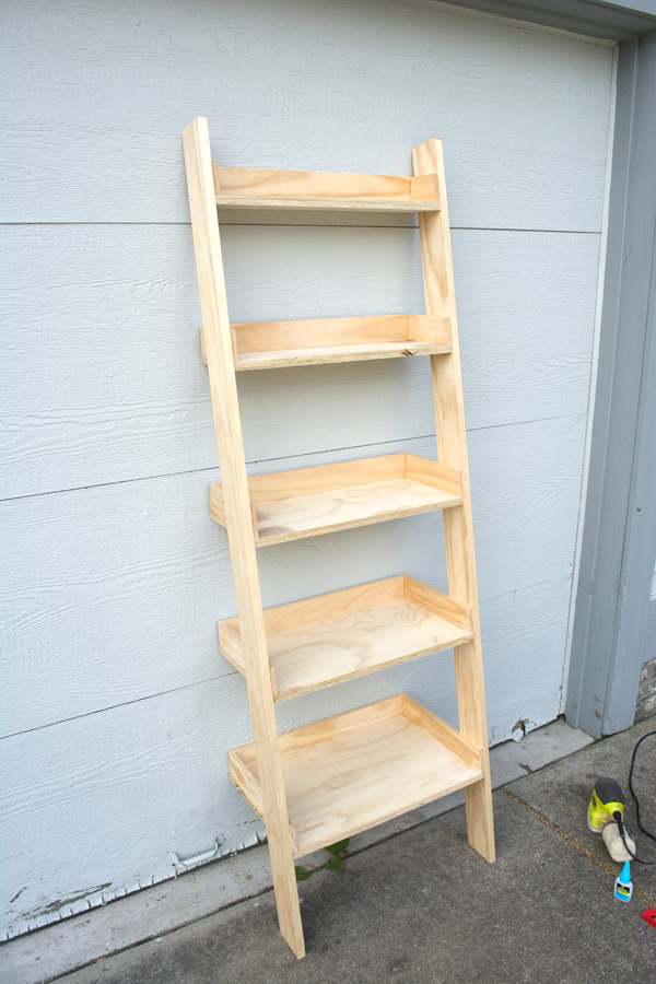 How To Keep Ladder Shelf From Slipping