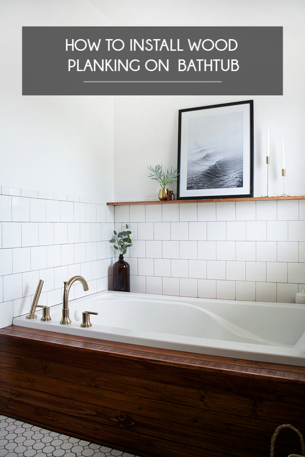DIY Waterproofed Wood Bath Tray - Dream Green DIY