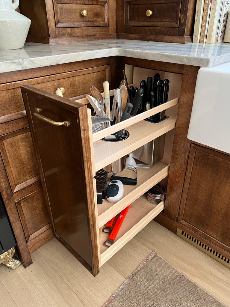 Kitchen Organization Drawers Instead Of Cabinets Brepurposed